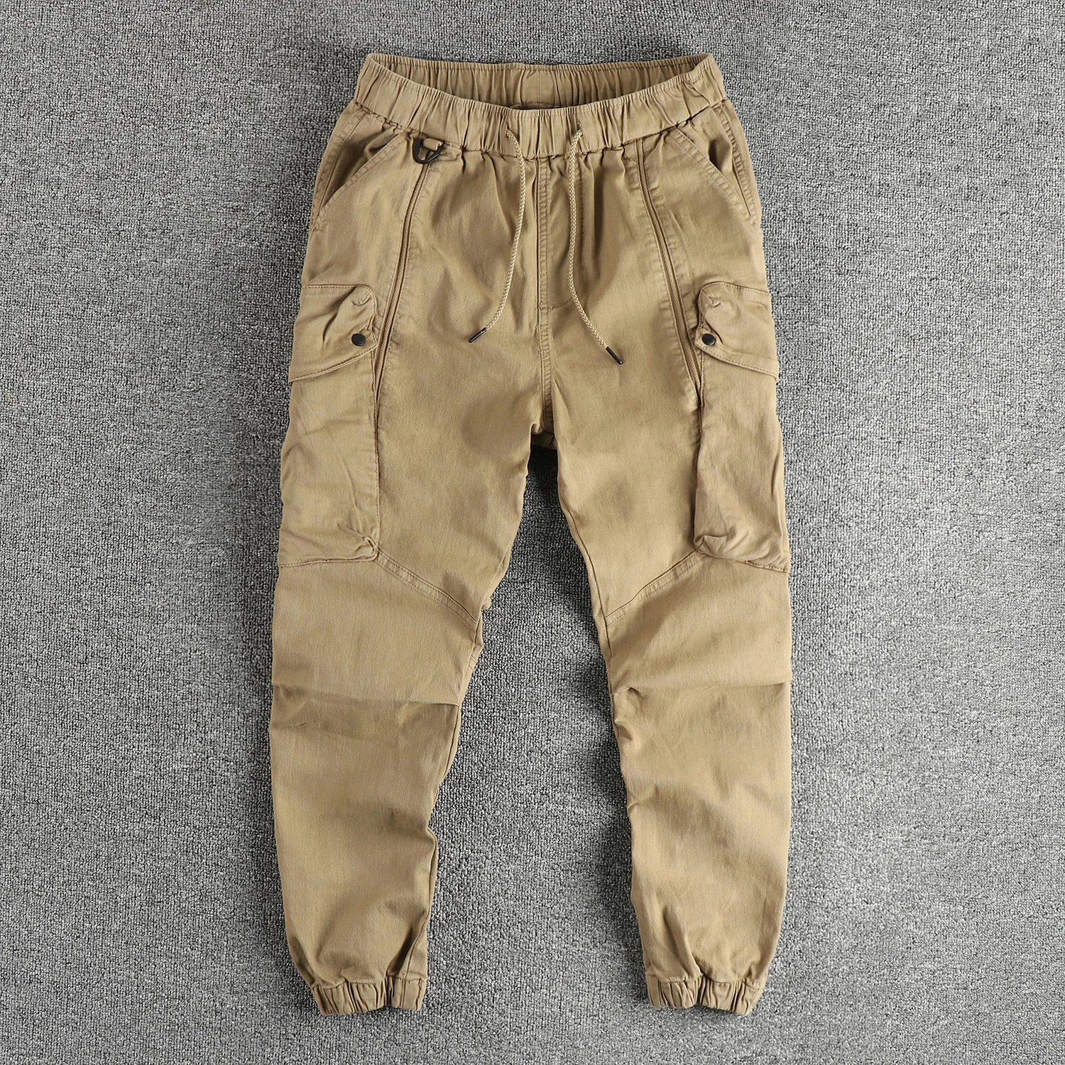 2024 осень зима Простые ретро хаки модная рабочая одежда повседневные брюки