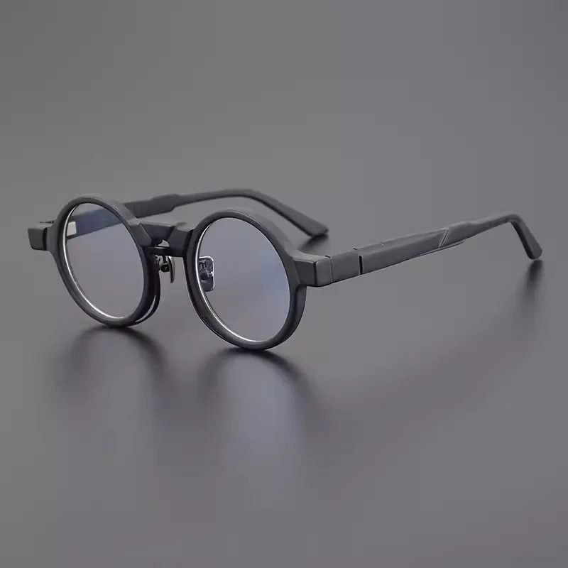 Evove Round Reading Glasses Male Eyeglasses Frame Men Women Anti Blue Light Spectacles Optical Myopia Eyewear Prescription