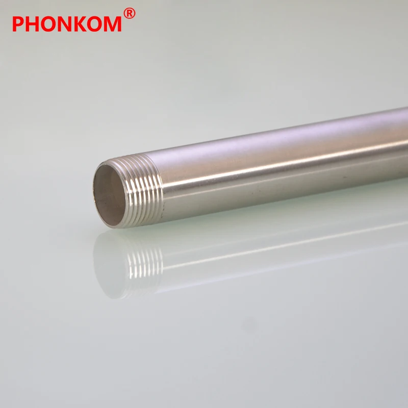 PHONKOM удлинитель трубы фитинг 304 соединитель из нержавеющей стали 1/2 &quot3/4&quot 1 &quotBSP