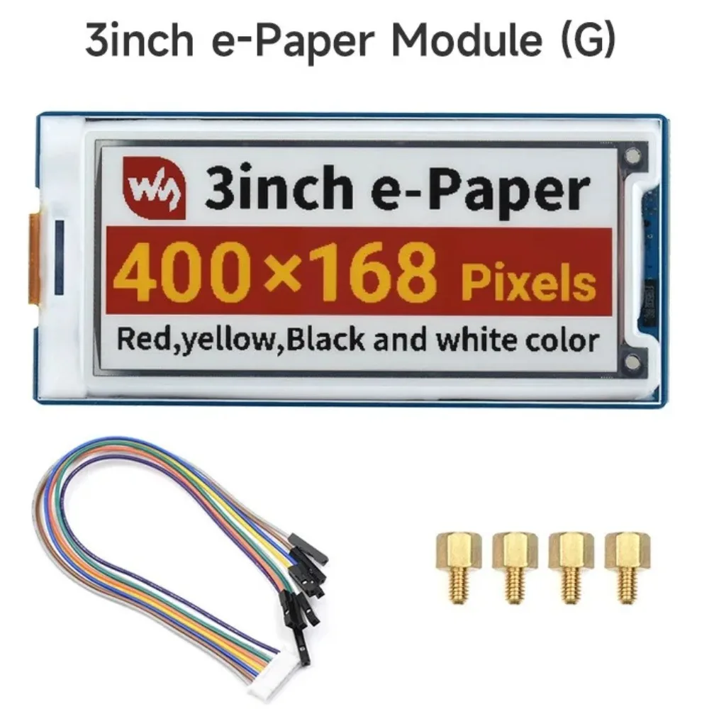 3-дюймовый модуль чернильного экрана красный желтый черный и белый Разрешение 400