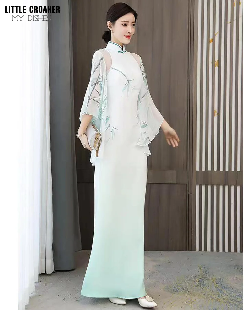 2022 Elegant White Evening Dresses Long with Shawl Satin Plus Size Evening Gown Arabic Mermaid Formal Dress Vestidos De Festa