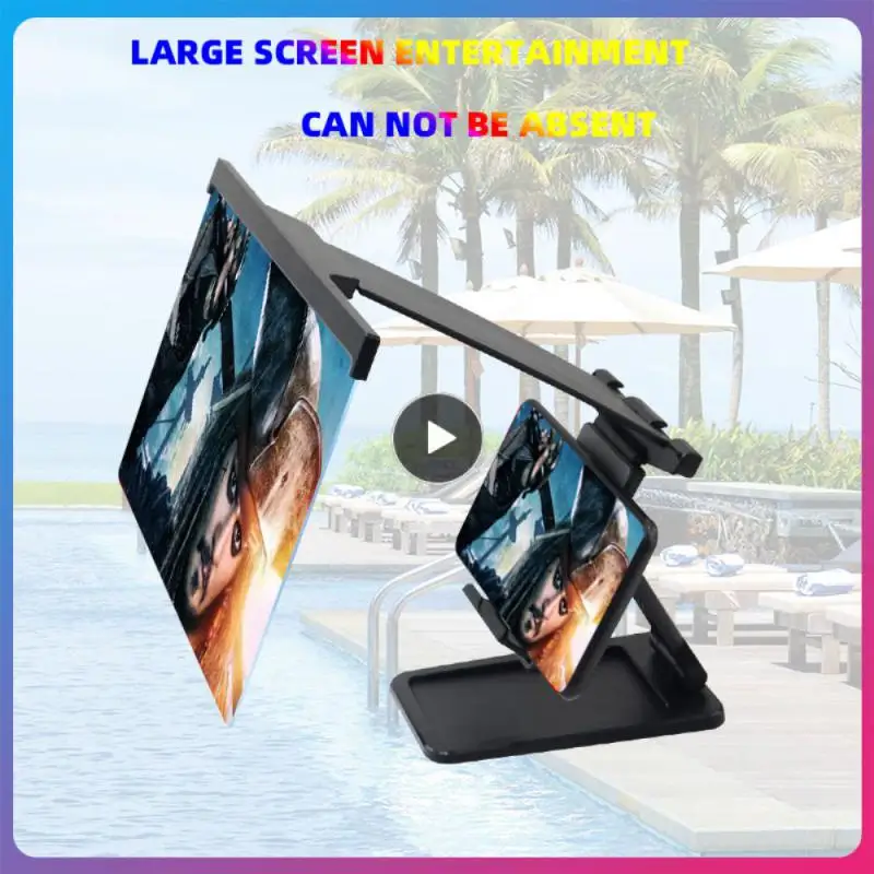 

New Video Amplifier Convenient Radiation Protection Bracket Enlarge Phone Holder 3d Screen Magnifier Phone Holder L20 12 Inch