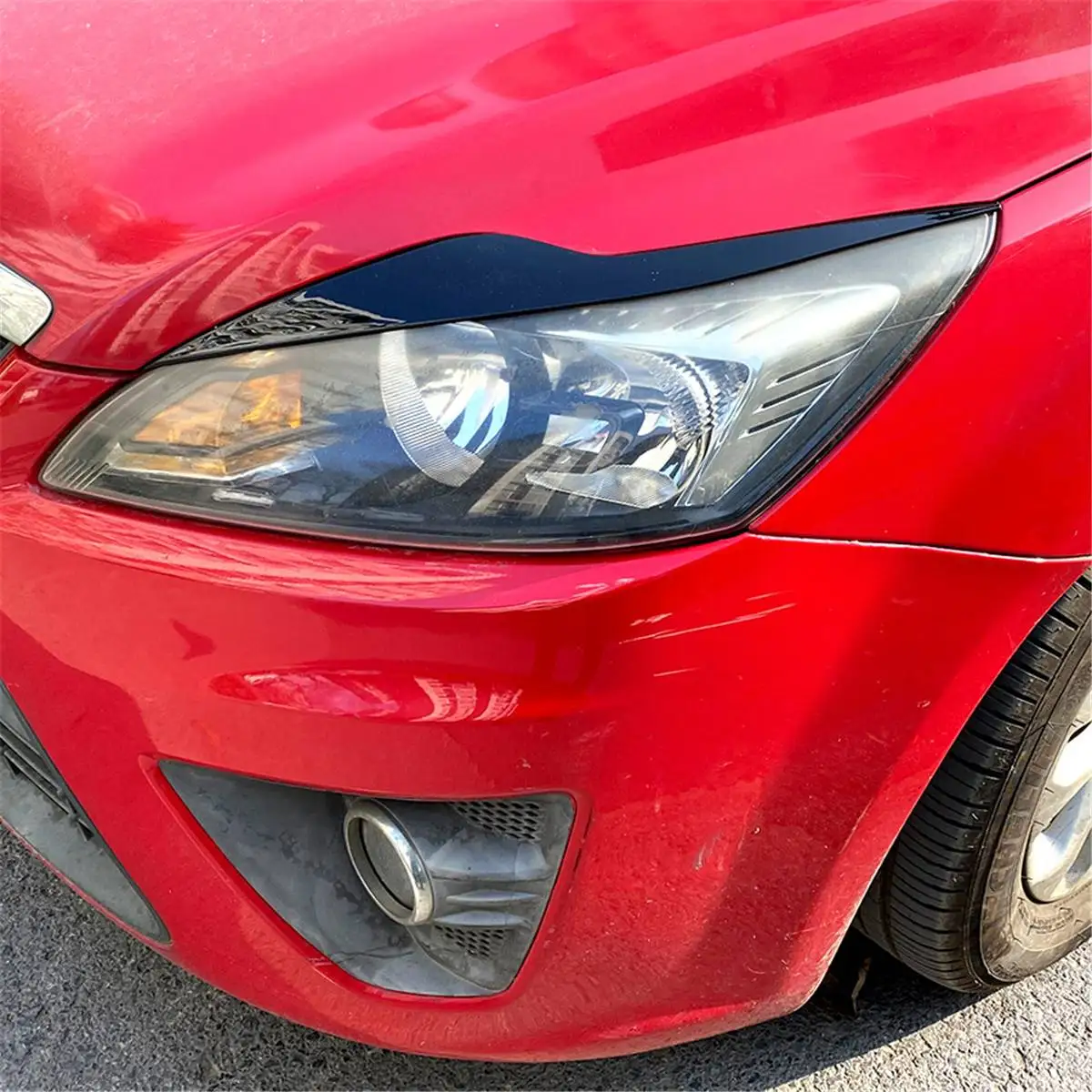 Декоративная накладка на переднюю фару Ford Focus 2 MK2 MK2.5 2008-2011 |