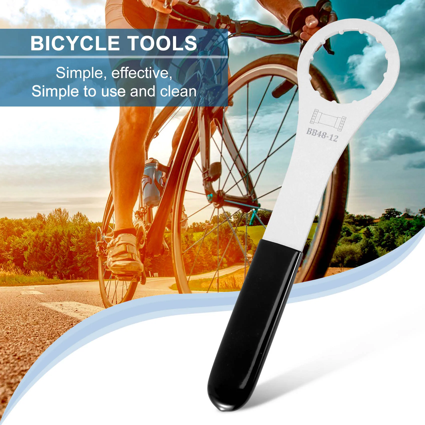 Велосипедный гаечный ключ с нижним кронштейном инструмент для ремонта Женский 12