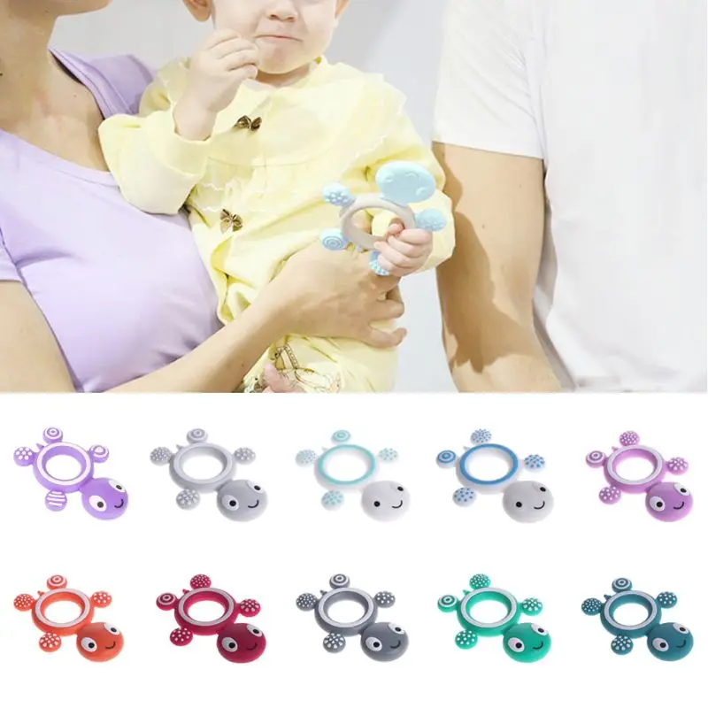 

Милые игрушки для прорезывания зубов для младенцев, игрушки-прорезыватели, силиконовые детские прорезыватели, без BPA для детей