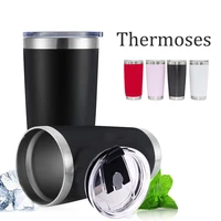 stainless steel thermos thermal beer drinkware mugs for tea coffee kids water bottle vacuum flasks tumbler cups