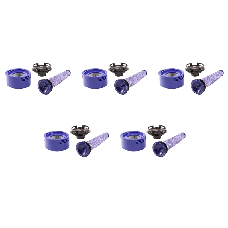 

5X For Dyson V7 V8 Vacuum Cleaner Installation Motor Rear Cover Front And Rear Filter Kit Motor Rear Cover Parts
