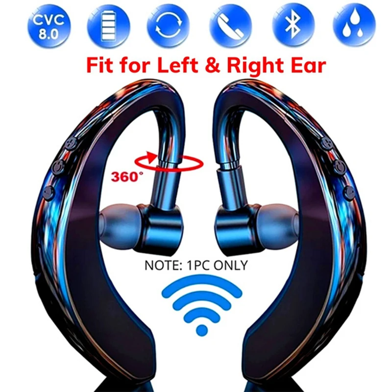 

360 Adjustable Earplug Wireless Bluetooth 5.0 Earphone Driving Truck Earplug Noise Reduction Earphone