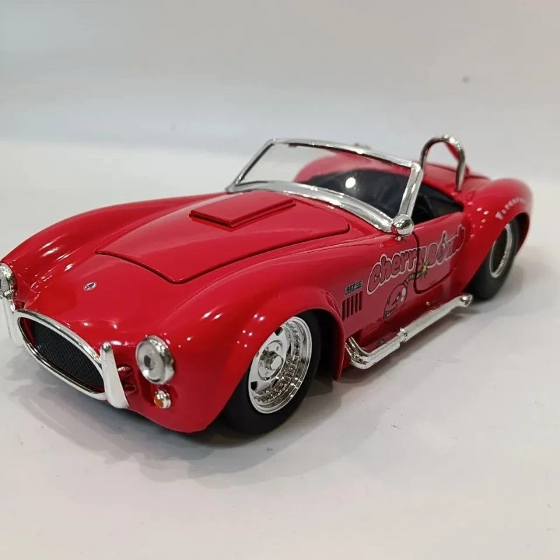 

1:24 1965 Shelby 427SC литая металлическая модель автомобиля, игрушечный автомобиль из сплава для детей, коллекция декоративных поделок Z27
