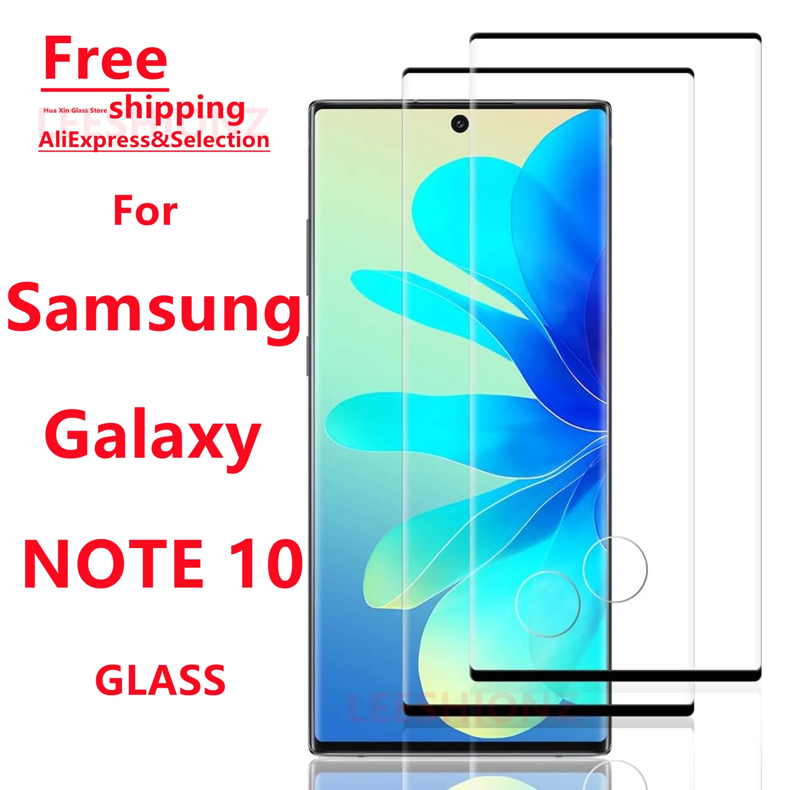 Фото Защитная пленка из закаленного стекла для Samsung Galaxy Note10, 1/4 шт. - Защита смартфона, подходит для серии Samsung Note10 №1