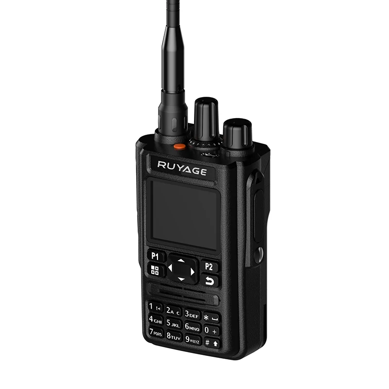 Ruyage UV9D GPS 6 Bands Amateur Ham Two Way Radio 256CH Air Band Walkie Talkie VOX DTMF SOS LCD Color Police Scanner Aviation