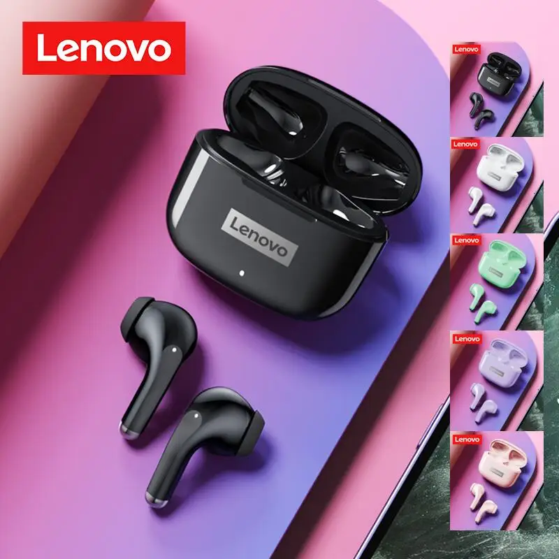 

Lenovo LP40 Pro Bluetooth 5.1 Earphones TWS Wireless Headphones HiFi Headset Sport Noise Reduction Earbuds Touch Control 250mAH