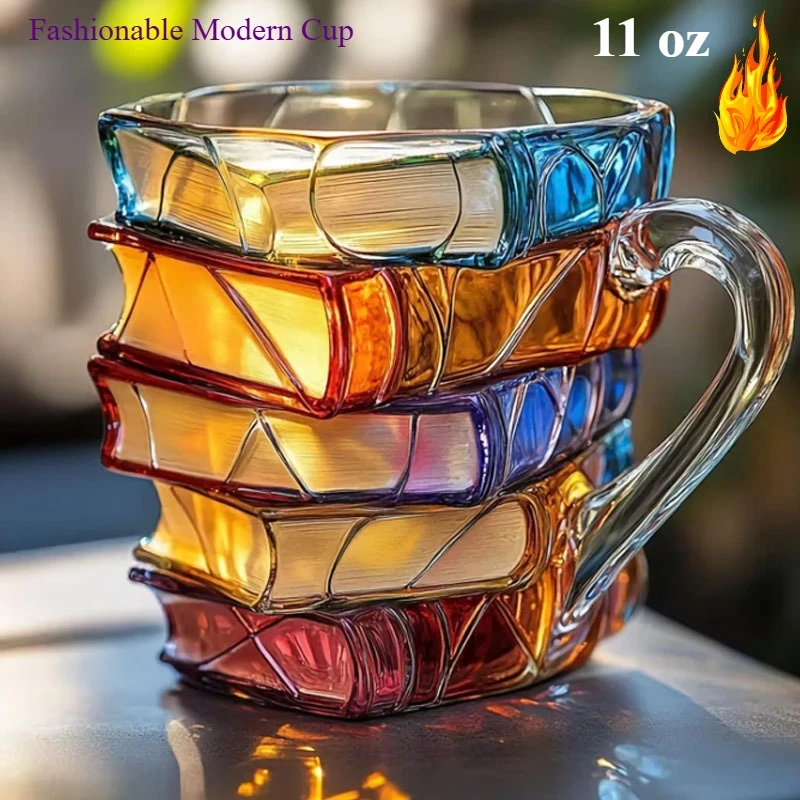 

Стеклянная книжная кружка