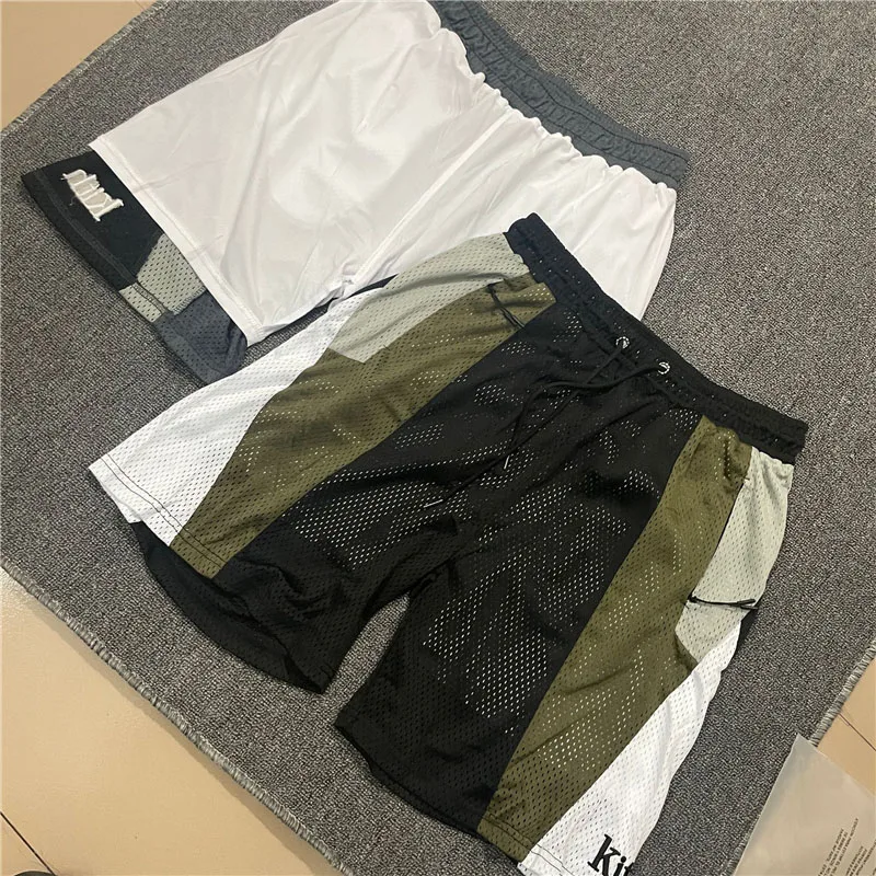 

Шорты KITH Летние Стильные тонкие дышащие сетчатые пляжные шорты KITH
