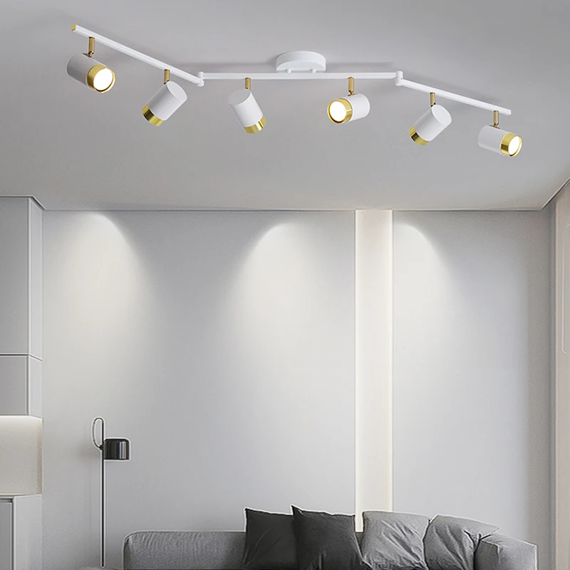 Купи Black/White Nordic lamp Modern Led Ceiling Lights for living room bedroom AC110-220V lustre home decor DIY Ceiling Lamp Fixtures за 4,905 рублей в магазине AliExpress