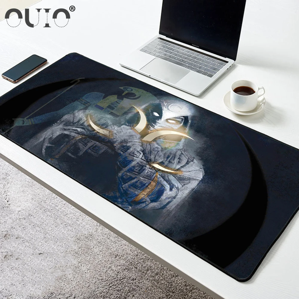 

Moon Knight Large Mouse Pad Personalized Fabric Table Mats Carpet Desk Pad Keyboard Pad Gaming Accessories Laptop Mousepad 40X90