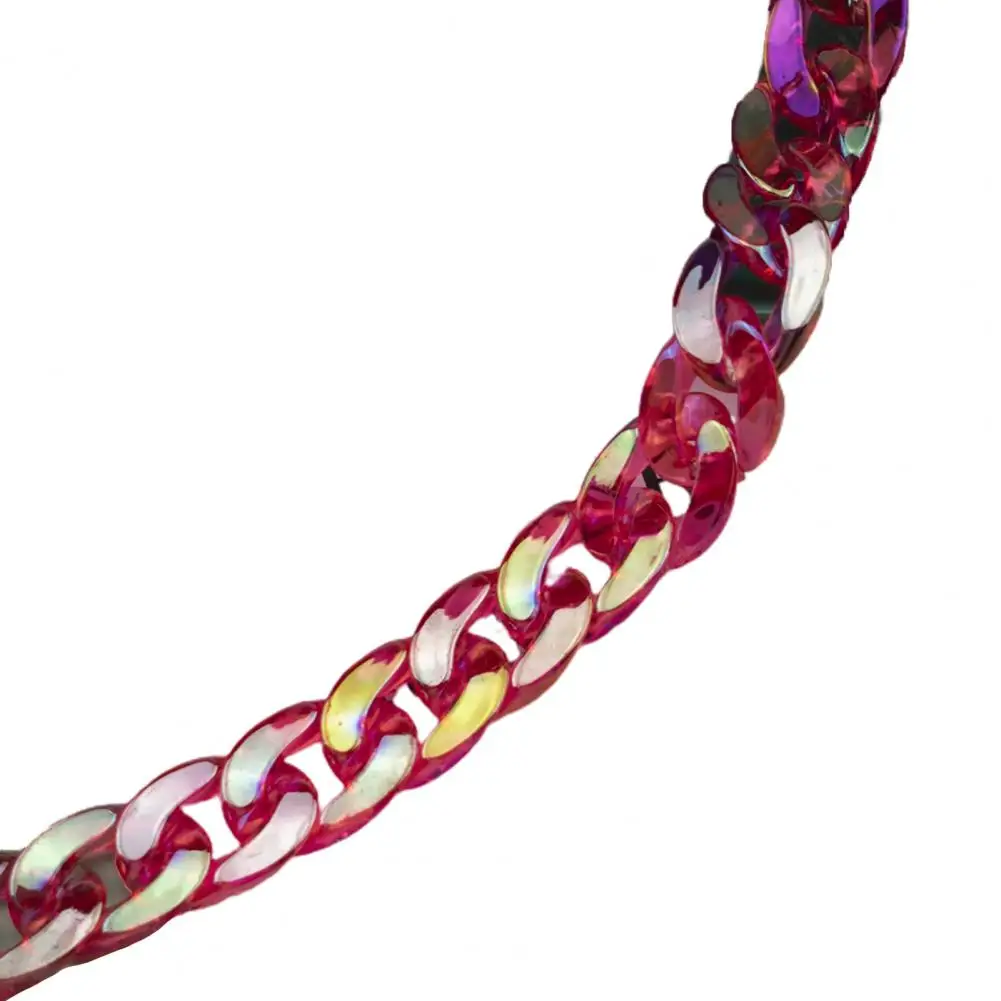 

30Pcs Practical Mini Anti-fade Vintage Acrylic Plastic Open Linking Rings for Lady Twisted Chain Links Acrylic Chains