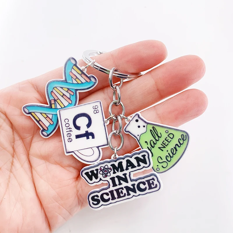 

Новинка, акриловая подвеска-брелок для ключей в лаборатории