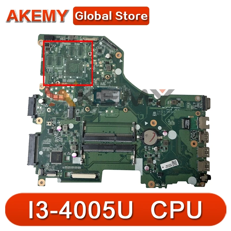 

Материнская плата Akemy для ноутбука ACER Aspire E5-573, материнская плата DA0ZRTMB6D0 SR1EK DDR3