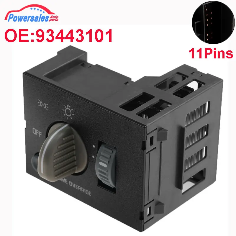 Новый светорегулятор передней фары переключатель для 1995-2000 GMC Tahoe Suburban Silverado Sierra 93443101 15687019 15741153 15047633