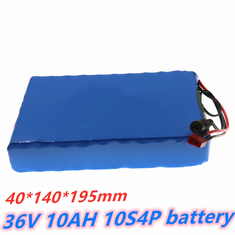 

2020New 36V Battery 10S4P 10Ah 42V 18650 lithium ion battery pack For ebike electric car bicycle motor scooter with 20A BMS 500W