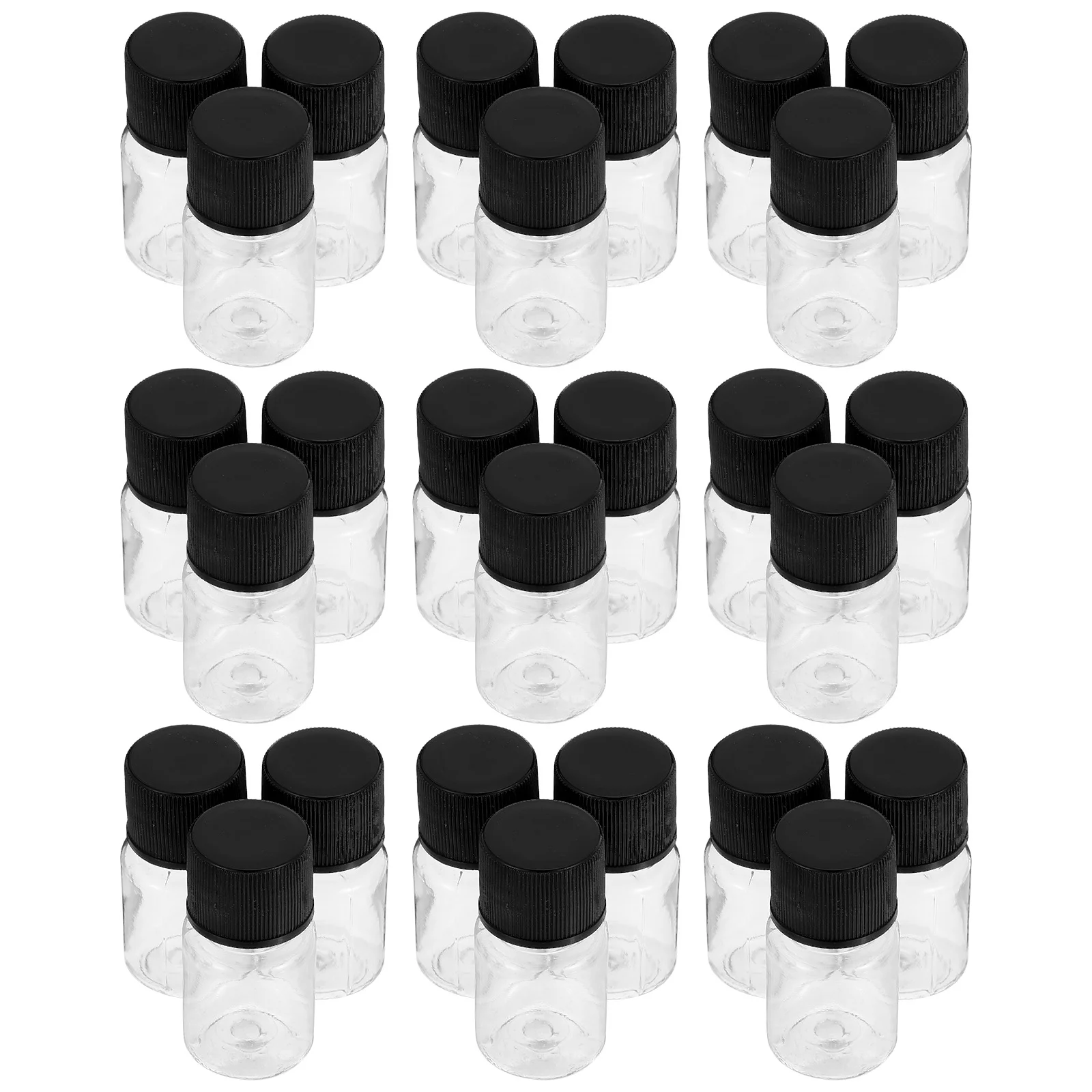 

Bottle Bottles Sample Essential Oil Container Clear Emptysmall Vialminirefillablelotionmakeup Dispenser Glass Cream Capsscrew
