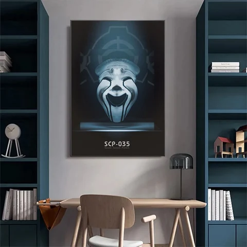 SCP Fundação Série Cartaz para Home Decor, Criaturas Sobrenaturais, Pintura  de Parede, Cartazes de Arte e Impressões, Imagens Escolares, Presente -  AliExpress