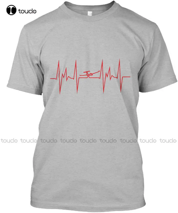 

Мужские модные футболки, забавная уличная одежда, брендовая одежда, Забавные футболки с изображением пульса для планера, пилотов, стильные заказы