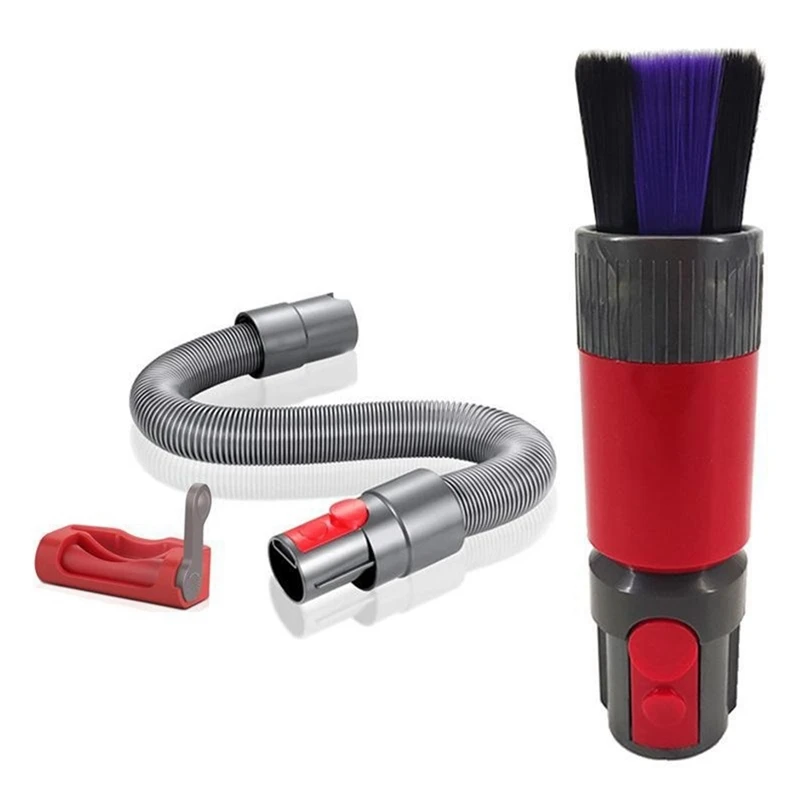

For Dyson V7 V8 V10 V11 Vacuum Cleaner Accessories Dust Removal Soft Brush Clean Without Trace With Hose+Switch Lock
