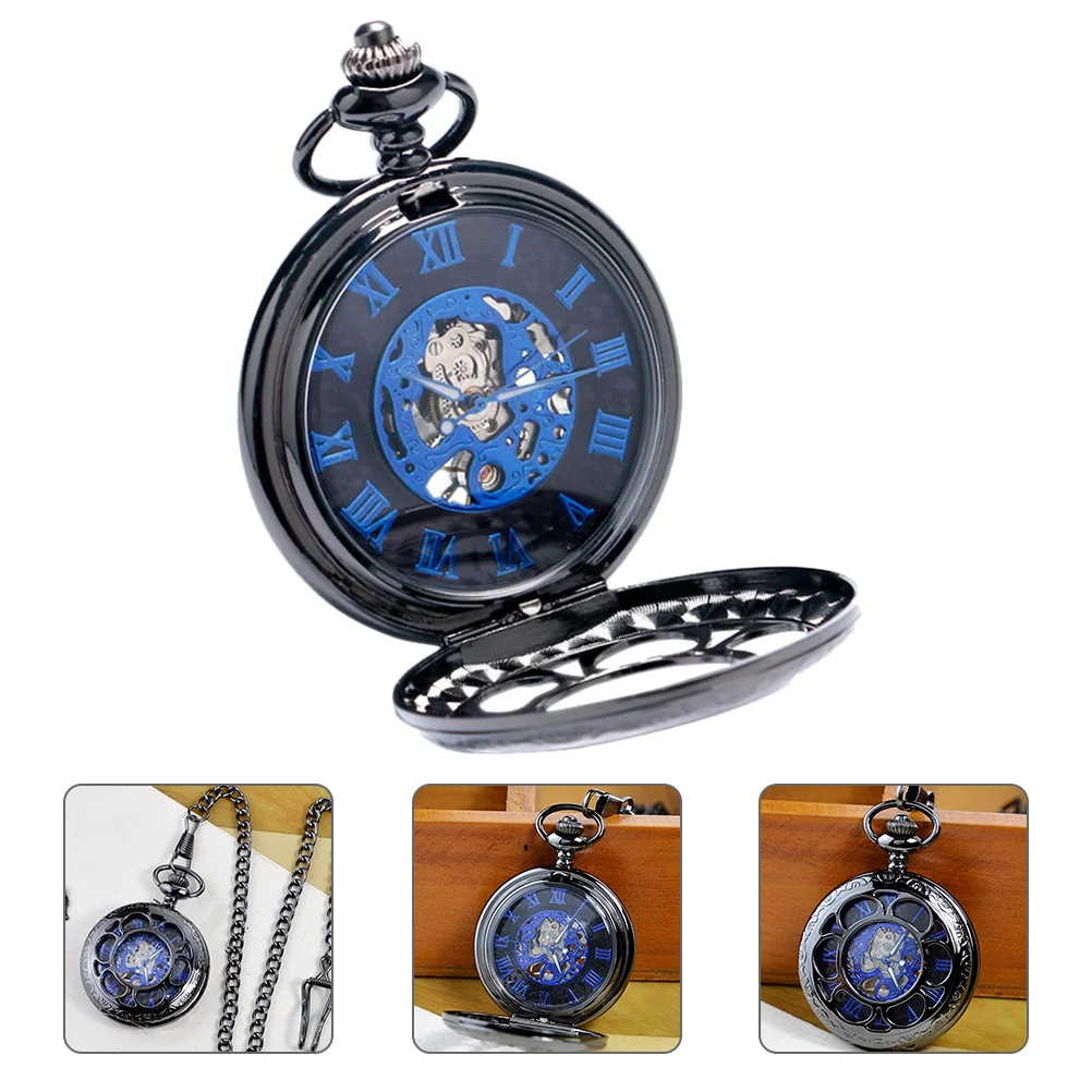 

Часы карманные механическое ожерелье винтажные стимпанк мужские ретро римские цифры Циферблат Windgifts