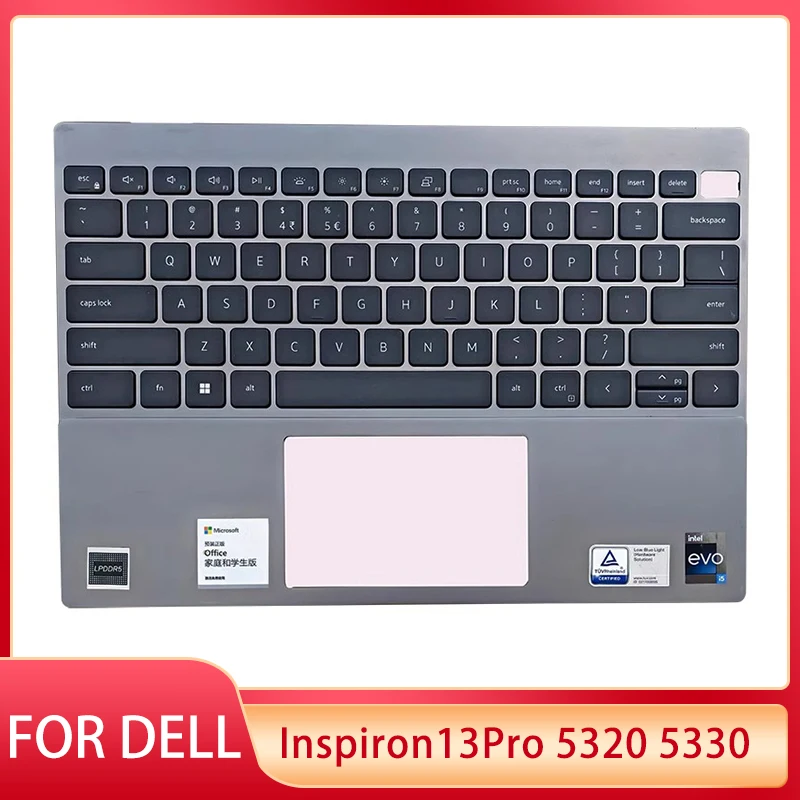 Новая клавиатура для ноутбука DELL Inspiron 13Pro 5320 5330 с подсветкой и упором рук