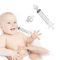 baby nose clean needle tube silicone infant care nasal aspirator cleaner 10ml kids rhinitis nasal washer newborns booger cleaner