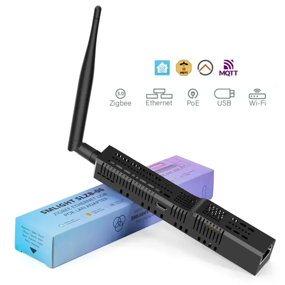 

Zigbee 3.0 адаптер SLZB-06