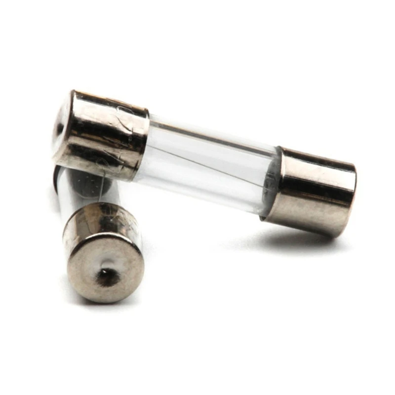 Быстрозаменяющиеся стеклянные трубчатые предохранители 100 шт. бытовые 5*20