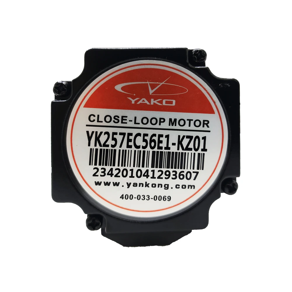Фото YK257EC56E1-KZ01 YAKO Новый оригинальный шаговый двигатель с замкнутым контуром, диаметр вала 8 мм, длина вала 30 мм №2