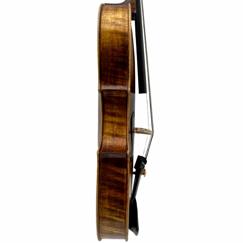 Фото Виола в стиле Strad, бренд SONG, ручной работы, имитация старинной модели 17 дюймов, чистый и мелодичный звук. # 15453 №5
