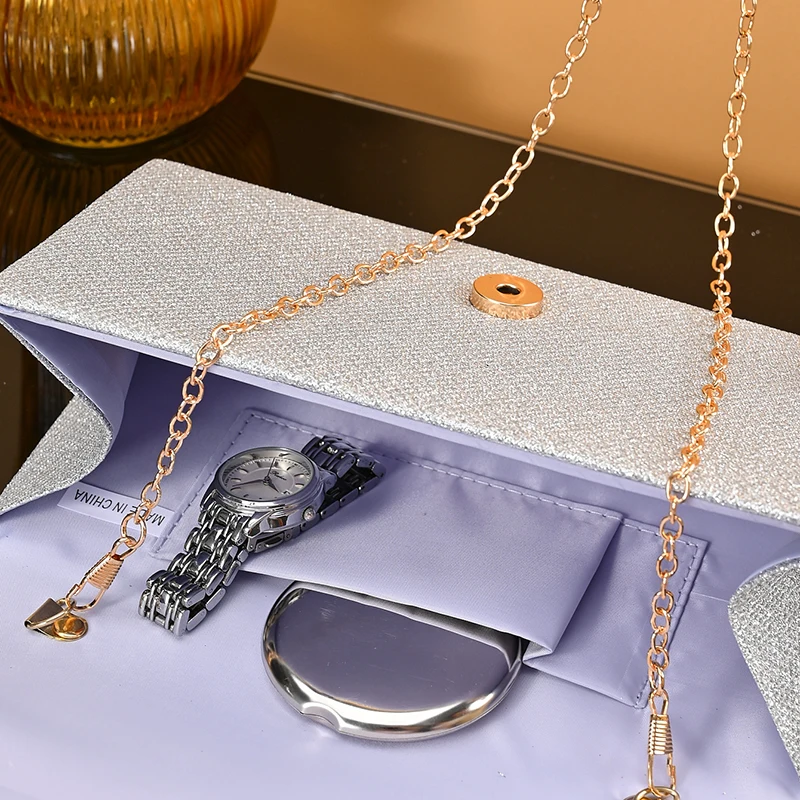 Женский Клатч С Блестками - Вечерняя Сумка Для Свадебной Вечеринки