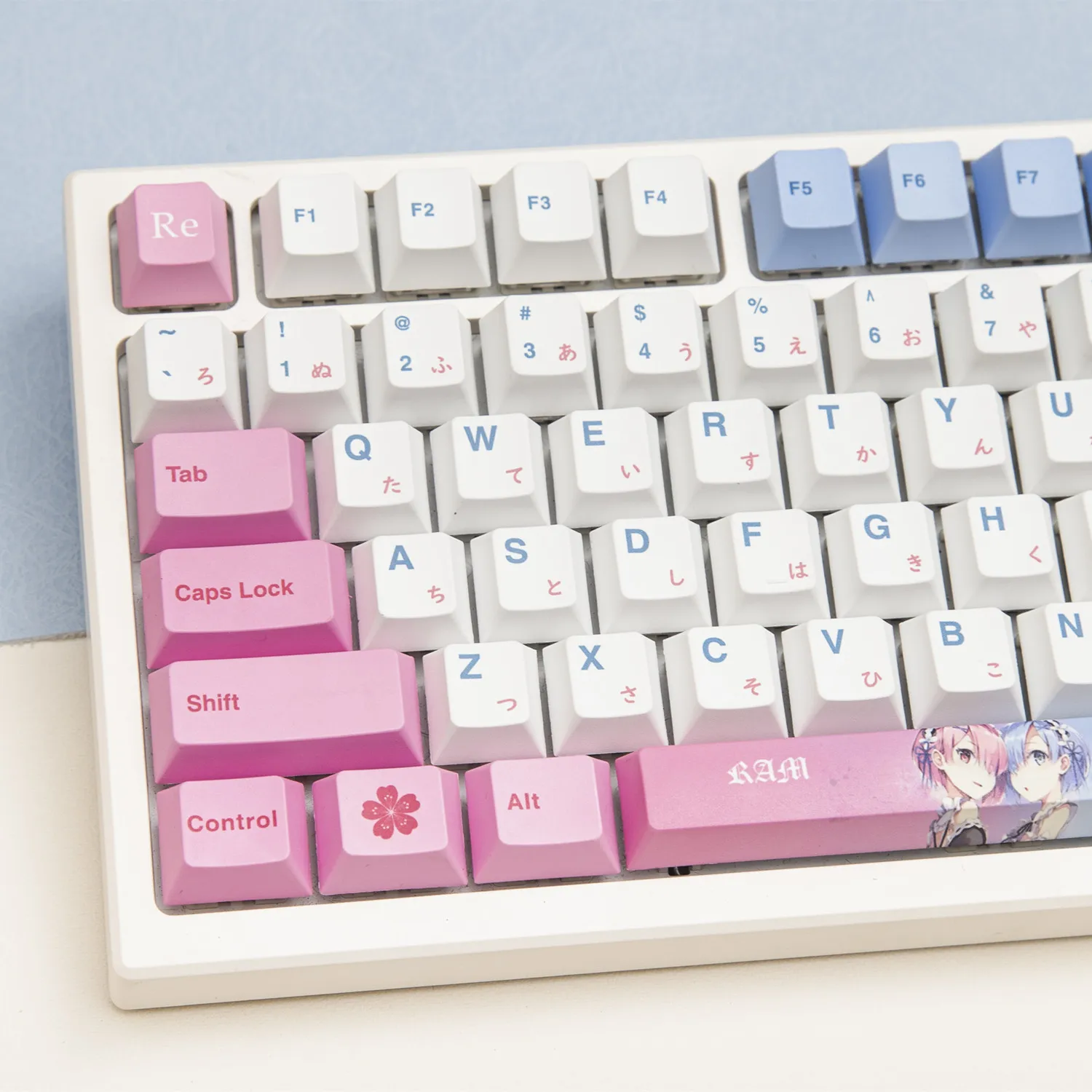 

141 Keys Cherry Profile Dye Sublimation Personalized Japanese Anime Cherry Keycaps For 61 64 68 87 96 104 Keyboard MX Switchs