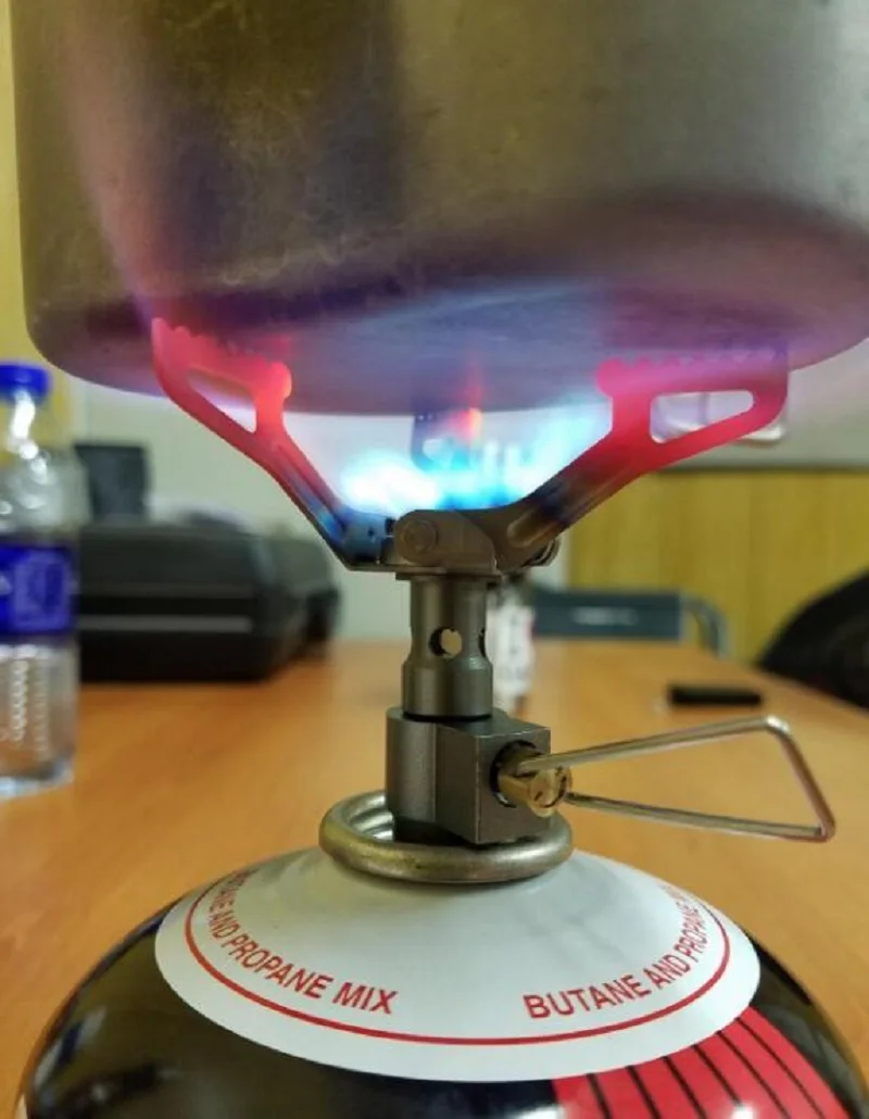 Портативная газовая плита BRS карманная титановая мини-горелка для кемпинга