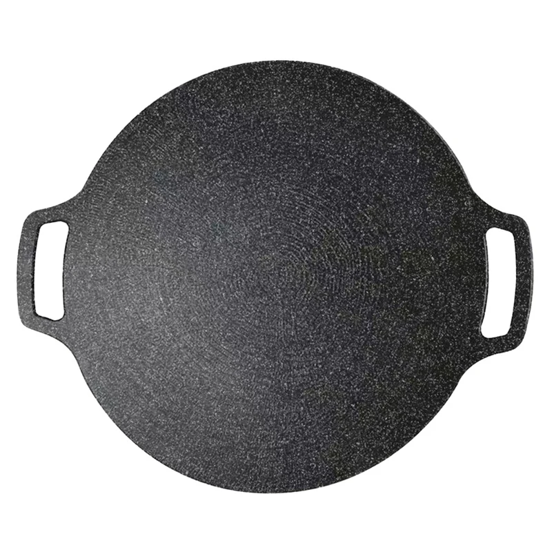 

Korean BBQ Non Stick Baking Pan Round BBQ Grill Plate Grill Non Stick Round Baking Pan (Universal 30Cm,1 Pcs)