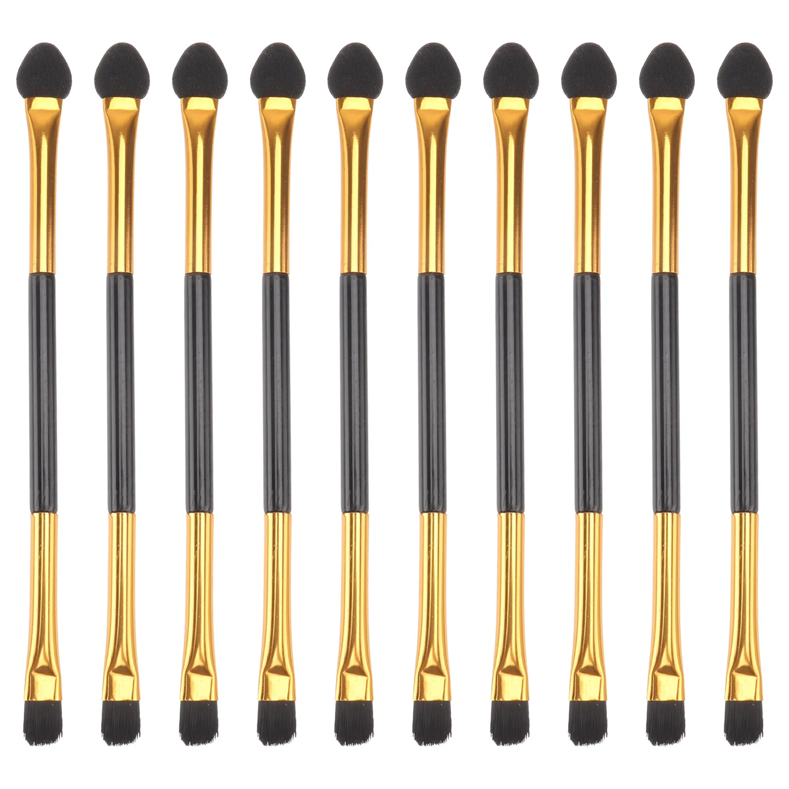 

Eyeshadow Brush Sponge Eye Makeup Applicators Brushes Professional Tools Tipped Reusable Set Applier Applicator Tool Double