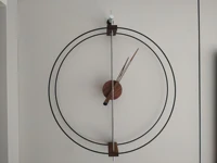 creative wall clock metal 70cm luxury oversized clocks modern spain silent living room wall clock decor