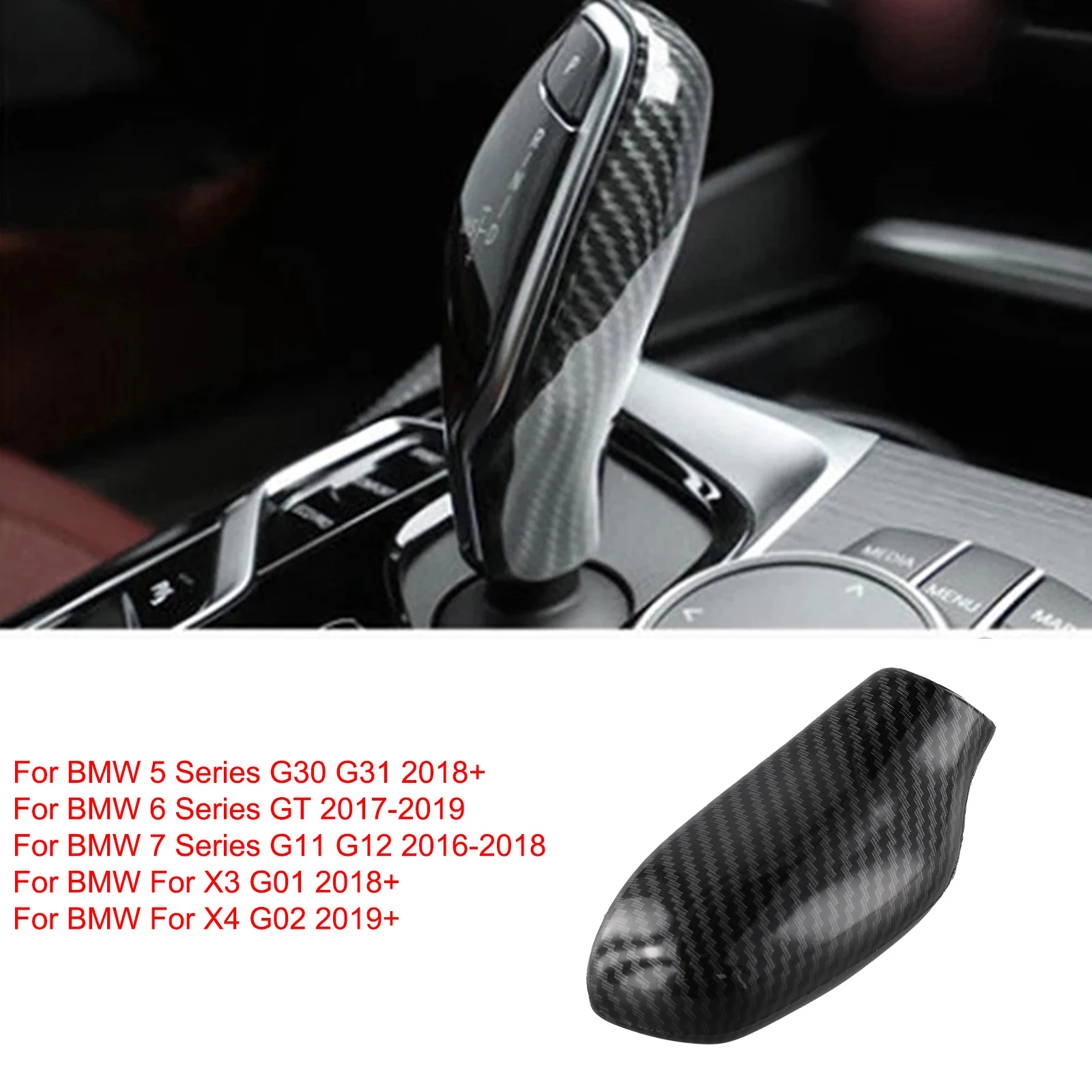 Автомобильная накладка на ручку переключения передач для BMW 5 6 7 серии G30 G31G11 G12 LH