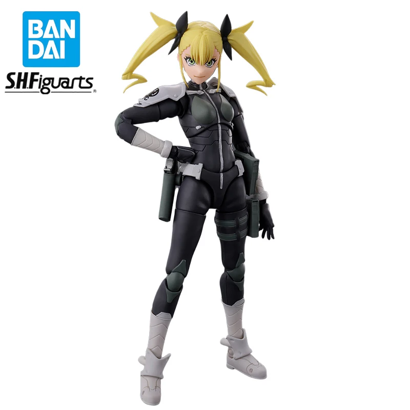 Оригинальные фигурки BANDAI S.H. Фигуртс Shikinomiya Chikoroku из ПВХ Коллекционная модель