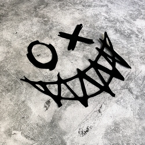 

1 шт., наклейки для автомобиля со смайликом демона, лобовое стекло, украшение для мотоцикла, чехол от царапин, Стайлинг автомобиля, светоотражающее предупреждение, милые наклейки