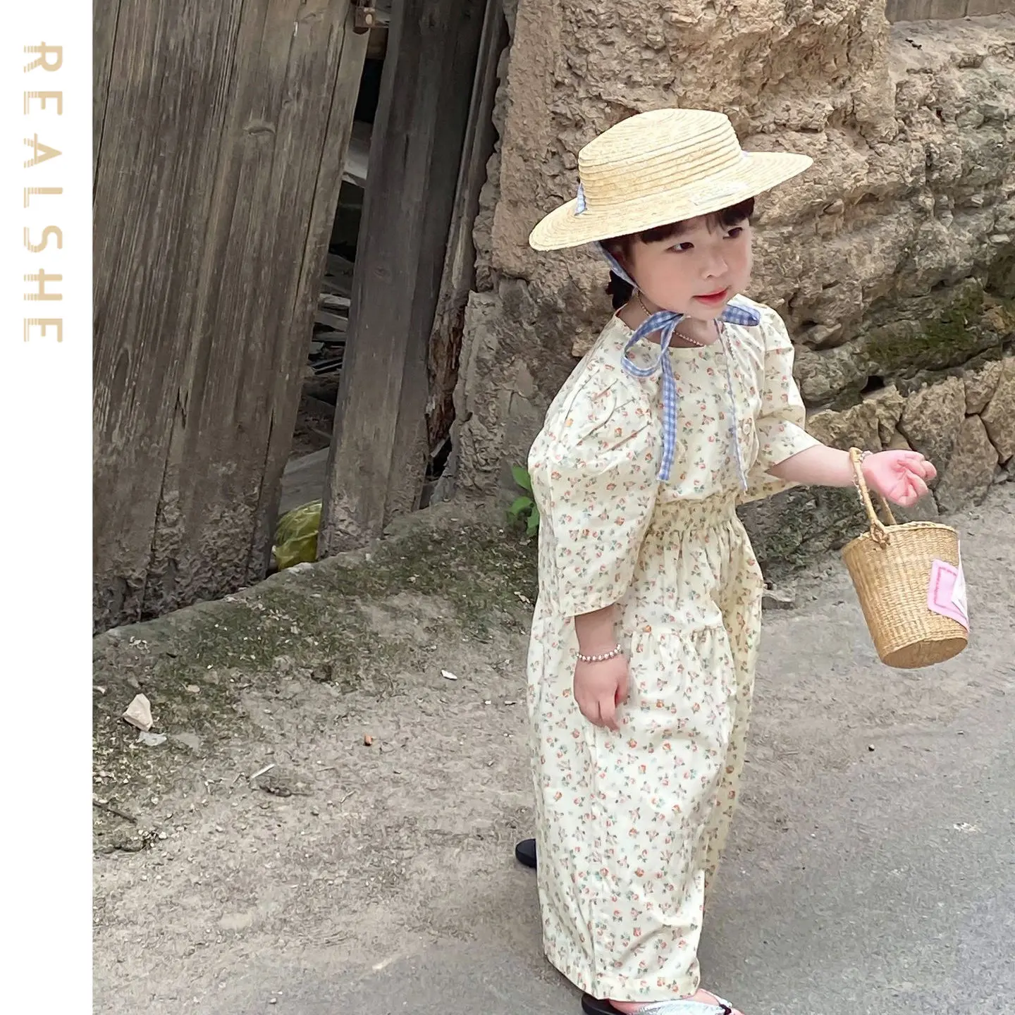 

2023 Summer Autumn Baby Girls Clothes Sets Long Sleeve Floral Shirts Pants 2PCS Children's Clothing Suits Kids Outfits