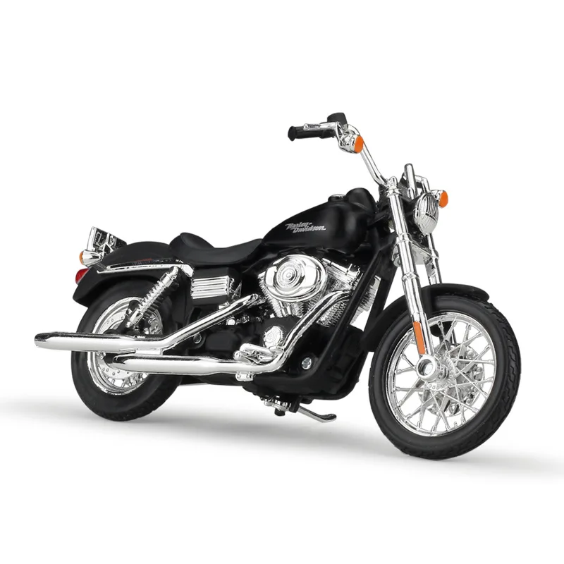 

Модель мотоцикла Maisto 1:18 Harley Davidson 2006 Dyna Street Bob сувенирная игрушка Коллекционная мини-мото литье под давлением