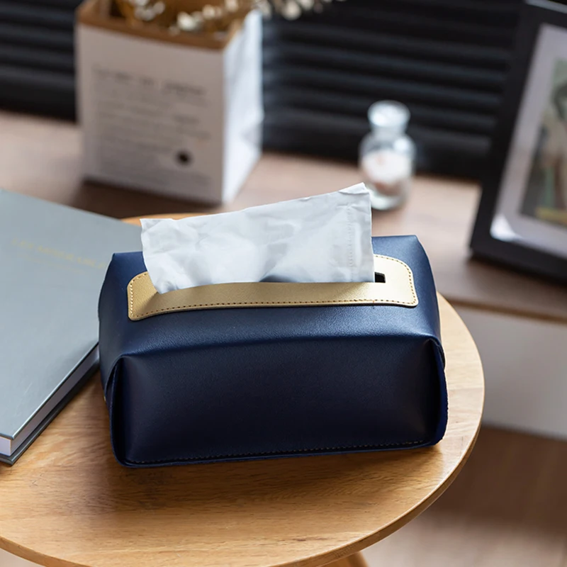 

Из искусственной кожи коробка для салфеток, утолщенная водонепроницаемая коробка для туалетной бумаги, держатель для салфеток, чехол, устр...
