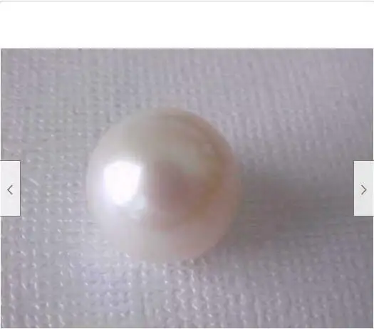 

beautiful AAAA 8.5MM south sea white round loose pearl half drilled