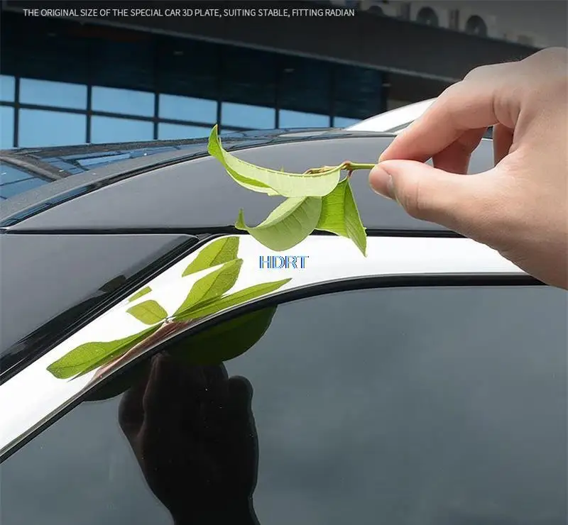 Автомобильный Стайлинг внешняя наклейка украшение крышка оконная полоса